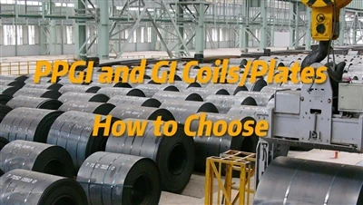 Cách chọn giữa cuộn PPGI và GI